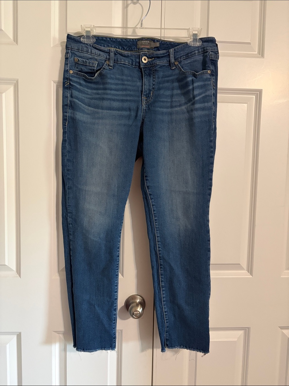 Torrid Cropped Boyfriend Skinny-Fit Jeans